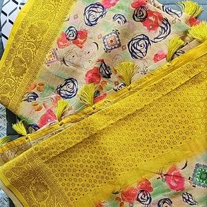 New Saree without blouse